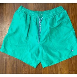 Men’s Southern Tide Green Swim Trunks